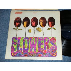 画像: ROLLING STONES -  FLOWERS (Matrix# A) ZAL 7752-1M Bell Sound MR / B) ZAL 7753-1M Bell Sound MR ) ( Ex+/Ex+ Looks:Ex+ )  / 1967 US AMERICA ORIGINAL "DARK BLUE with Boxed 'LONDON' Label" "ADDRESS CREDIT at Bottom Label" STEREO Used LP