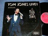 画像: TOM JONES - AT THE TALK OF THE TOWN  ( Ex++/Ex+++ Looks:Ex ) / 1970's WEST GERMANY GERMAN "RED Label With Boxed DECCA" Used LP 