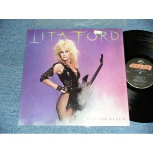 画像: LITA FORD of RUNAWAYS- OUT FOR BLOOD ( MINT/MINT-) / 1983 US AMERICA ORIGINAL Used LP