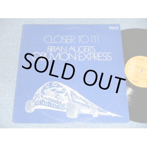 画像:  BRIAN AUGER'S OBLIVION EXPRESS - CLOSER TO IT! ( VG+++/Ex+++)  / 1973 US AMERICA ORIGINAL "ORANGE Label" Used LP 