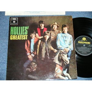 画像: THE HOLLIES - HOLLIES' GREATEST ( Matrix # A:1 /B:1 ) ( Ex++/Ex++)  / 1968 UK ENGLAND ORIGINAL "YELLOW PARLOPHONE" MONO  LP 