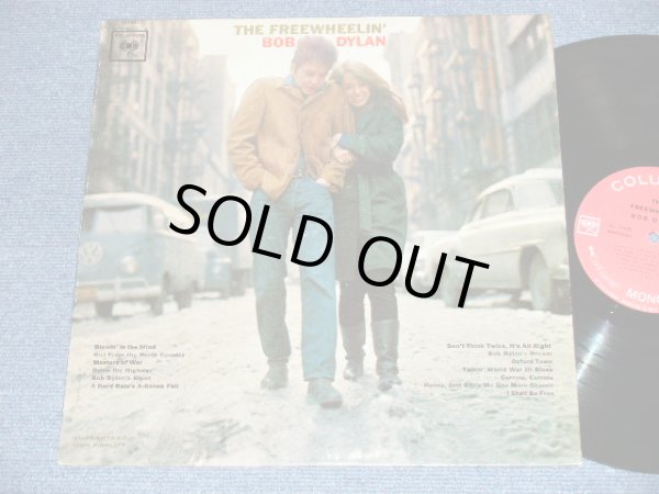 画像1: BOB DYLAN - THE FREEWHEELIN' ( Matrix # : A)3AD /B)2AE)(Ex++/Ex+++)    /  1966 Version US AMERICA "360 Sound in WHITE Label"  MONO Used  LP