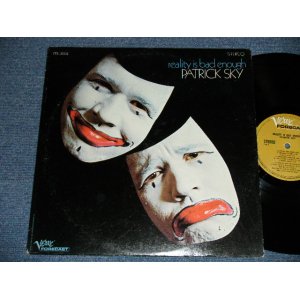 画像: PATRICK SKY - REALITY IS BAD ENOUGH  : ACID FOLK (Ex+/Ex++ Looks:Ex+) / 1968 US AMERICA ORIGINAL STEREO Used LP 