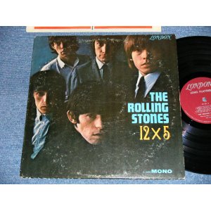 画像: THE ROLLING STONES - 12 x 5 ( Unboxed  LONDON on TOP Label  : Matrix Number : A) 1E △7163 /B) 1F △7163  X)( Ex-, Ex+/Ex++ Looks:Ex+) / 1964 US ORIGINAL " Unboxed  LONDON on TOP Label & MAROON Label" MONO Used LP  