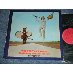 画像: ROLLING STONES - GET YER YA-YA'S OUT ( Ex+/Ex+++ )  / 1970 GERMAN GERMANY  ORIGINAL  "1st press RED Label with ROYAL SOUND " Credit  Label  Used  LP  