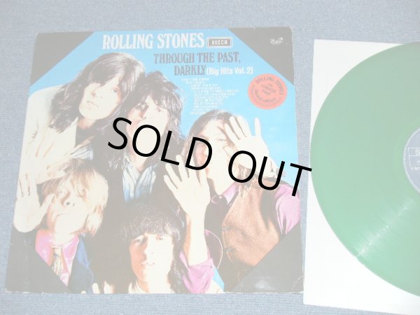 画像1: ROLLING STONES - THROUGH THE PAST,DARKLY ( Ex+/Ex+++)  / HOLLAND ORIGINAL Limited  "GREEN WAX Vinyl" Used  LP  