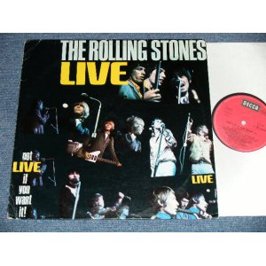 画像: ROLLING STONES - LIVE ( Ex++//MINT-)  / Late 1970's GERMAN GERMANY REISSUE Used  LP  