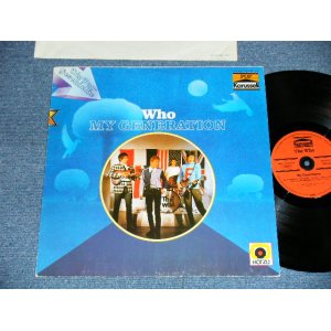 画像: THE WHO  - MY GERENRATION  ( Ex+++/MINT- ) / 1974? GERMAN GERMANY ORIGINAL Used  LP 