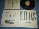 画像: LED ZEPPELIN - CODA ( Matrix # A) ST-SS 825101-C B17458-C  △3180(3) / B) ST-SS 825101-C B17459  △3180-X ) ( MINT-/MINT- )  / 1982 US AMERICA  ORIGINAL Used LP With ORIGINAL INNER SLEEVE   