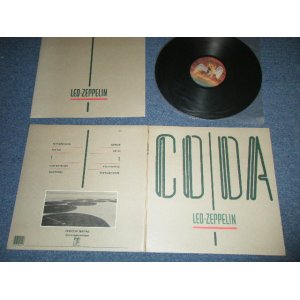 画像: LED ZEPPELIN - CODA ( Matrix # A) ST-SS 825101-C B17458  △3180(5) / B) ST-SS 825101-C B17459-C  △3180-X(5) ) ( MINT/MINT )  / 1982 US AMERICA  ORIGINAL Used LP With ORIGINAL INNER SLEEVE   