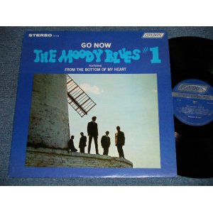 画像: The MOODY BLUES - #1 : GO NOW  (  MATRIX # A) A-1  PS428 ZAL-6787 /  B)A-1  PS428  ZAL-6788  ) ( Ex+++/MINT-)  / 1965 US AMERICA  ORIGINAL  "DARK BLUE LABEL"  STEREO   Used LP