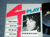 画像: DONOVAN - 4 PLAY  (Ex+++,Ex+++)  / 1987 CANADA Used 7"33 EP 