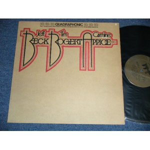 画像: Jeff  BECK Tim BOGERT & Carmine APPICE -  BECK BOGERT & APPICE (Ex/Ex)  / 1973 US AMERICA ORIGINAL"QUADROPHONIC : 4 CHANNEL" Used LP 