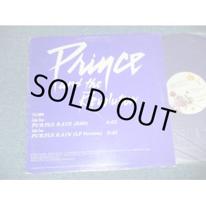 画像: PRINCE - PURPLE RAIN ( Ex-/MINT-) / 1985 US AMERICA ORIGINAL "PROMO ONLY""PURPLE WAX Vinyl"  Used 12"  