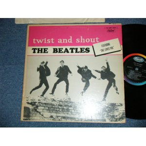 画像: THE BEATLES -  TWIST and SHOUT ( CANADA ONLY )( Ex/VG+++ Looks:VG++)  / 1964? CANADA ONLY ORIGINAL " BLACK with RAINBOW COLOR BAND  Label" MONO Used LP  