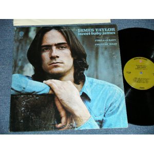 画像: JAMES TAYLOR - SWEET BABY JAMES : NON POSTER SONG SHEET : 2nd Press "TITLE Credit" on Front Cover  (Matrix # WS 1843-A 39638-4 1D/WS 1843-B 39639-6-1C) "SANTA MONICA Press" ( Ex+/Ex+ Looks:Ex+, Ex++Looks: Ex+++) / 1970 US ORIGINAL 1st Press GREEN & "WB" Label Used  LP