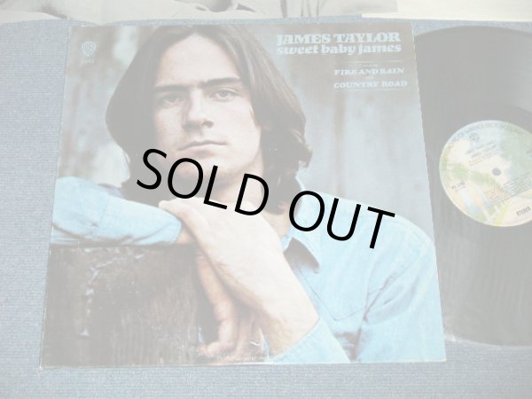 画像1: JAMES TAYLOR - SWEET BABY JAMES : With POSTER SONG SHEET : 2nd Press "TITLE Credit" on Front Cover  (Matrix # WS-1-1843 LW 2/WS-2-1843 LW 2) "L.A. Press"  ( Ex++/MINT-) / 1974 US AMERICA  2nd Press "BURBANK STREET" Label Used  LP