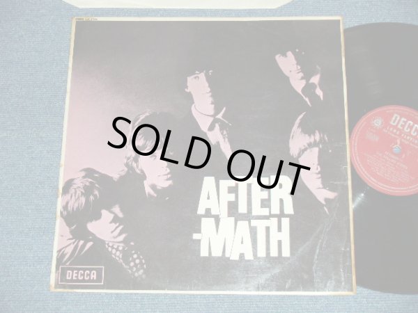 画像1: ROLLING STONES - AFTERMATH (Mtrix # 1B/5A ) (Ex,VG+++/Poor SOME JUMP) / 1966 UK ENGLAND  1st Press "UN-Boxed DECCA Label" MONO  Used LP 