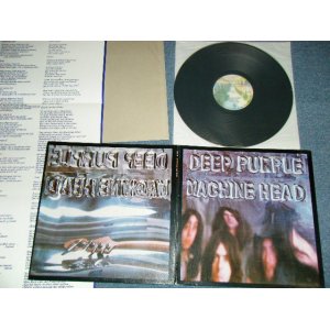 画像: DEEP PURPLE - MACHINE HEAD : With SONG SHEET( Matrix # BSK-1-3100 G1/ BSK-2-3100 G1 )  ( Ex+++/MINT-)  / 1976 Version?? US AMERICA REISSUE 2nd Press Label "BURBANK STREET Label" Used  LP 