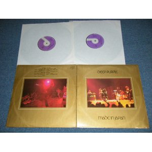 画像: DEEP PURPLE - MADE IN JAPAN  ( Ex+++/MINT-)   / 1972 "UK ORIGINAL Export Jacket + FRANCE ORIGINAL WAX" Used 2-LP's 