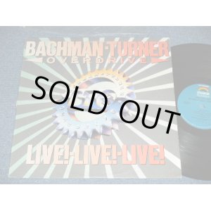 画像: BACHMAN-TURNER OVERDRIVE (of The GUESS WHO, RANDY)- LIVE!-LIVE!-LIVE! (Ex++/MINT-) / 1986  US AMERICA ORIGINAL  Used LP 