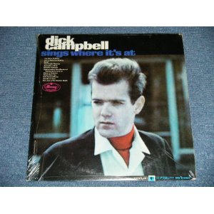 画像: DICK CAMPBELL - SINGS WHERE IT'S AT  ( SEALED)  / 1965 US AMERICA  ORIGINAL   "BRAND NEW SEALED" MONO  LP