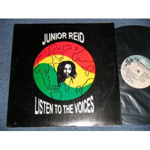 画像: JUNIOR REID - LISTEN TO THE VOICE ( Ex+++/MINT-) / 1994 JAMAICA ORIGINAL Used LP 