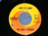 画像: The SHACKLEFORDS  : AIN'T IT? BABE / THAT OLD FREIGHT TRAIN  ( Ex++/Ex++)   / 1965 US AMERICA ORIGINAL Used  7" Single 