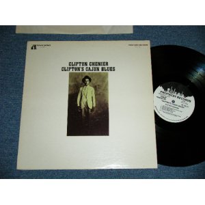 画像: CLIFTON CHENIER - CLIFTON'S CAJUN BLUES  ( Ex++/Ex+++ )   / 1970 US AMERICA ORIGINAL "WHITE LABEL POROMO" Used  LP