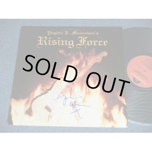 画像: YNGWIE J. MALMSTEEN'S RISING FORCE - RISING FORCE : With SINGED JACKET  ( Ex+/Ex+++)   /  1984 US AMERICA  ORIGINAL  Used  LP