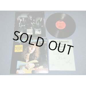 画像: YNGWIE J. MALMSTEEN'S RISING FORCE - ODYSSEY : With SINGED INSERTS  ( MINT/MINT-)   /  1988 US AMERICA  ORIGINAL  Used  LP