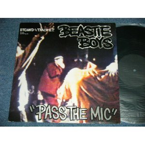 画像: BEASTIE BOYS -  PASS THE MIC ; ETCHED 4 TRACK E.P. ( Ex+/Ex+++) / 1992 UK ENGLAND ORIGINAL Used  12" EP 