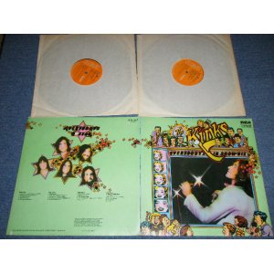 画像: THE KINKS -  EVERYBODY'S IN SHOW-BIZ  : With SONG SHEET  (Ex++/MINT- ) / 1972 UK ENGLAND ORIGINAL  Used 2-LP's 