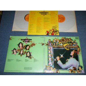 画像: THE KINKS -  EVERYBODY'S IN SHOW-BIZ  : With SONG SHEET  (Ex+++/MINT- ) / 1972 UK ENGLAND ORIGINAL  Used 2-LP's 