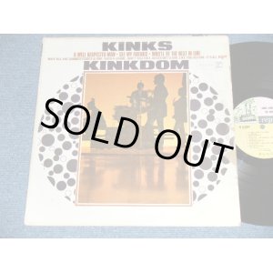 画像: THE KINKS -  KINKDOM ( Matrix # 10475  R6184-A-1A / 10476 R 6184 1F )  ( VG/Ex++ Looks: Ex+) / 1965 US AMERICA ORIGINAL "MULTI-COLOR Label"  MONO Used LP 