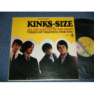 画像: THE KINKS -  KINKS-SIZE ( Ex+,Ex/Ex++ Looks: Ex+) / 1965 US AMERICA ORIGINAL "MULTI-COLOR Label"  STEREO Used LP 