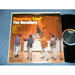 画像: The OUTSIDERS - HAPPENING "LIVE"  ( Ex/Ex  Looks:VG+++ ) / 1967 US AMERICA ORIGINAL  STEREO  Used LP 