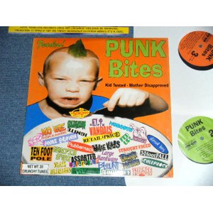 画像: V.A. OMNIBUS - PUNK BITES ( Ex++/MINT-)  / 1996  US AMERICA   ORIGINAL Used 2-LP 