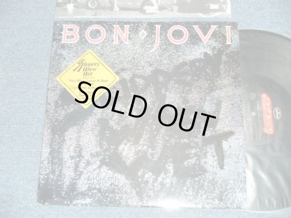 画像1: BON JOVI - SLIPPERY WHEN WET ( MINT/MINT : With TITLE SEAL on Front )  / 1986  US AMERICA  ORIGINAL  Used  LP 