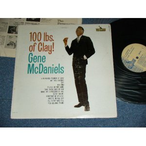 画像: GENE McDANIELS (EUGENE MCDANIELS  ) -100 LBS. OF CLAY! / 1961 US AMERICA ORIGINAL "Audition Label PROMO" MONO Used LP 