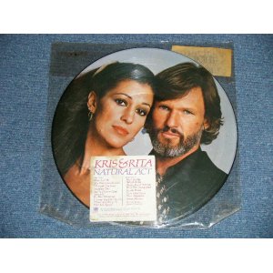 画像: KRIS KRISTFFERSON & RITA COOLIDGE - NATURAL ACT (PICTURE DISC) ( Ex ) / 1978  US AMERICA  ORIGINAL  "PICTURE DISC" Used LP