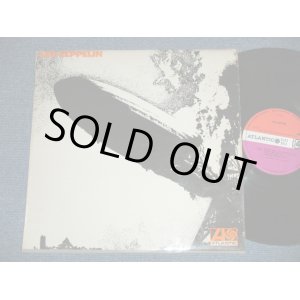 画像: LED ZEPPELIN - LED ZEPPELIN I ( 2nd Press ORANGE  Text Front Cover)( Matrix Number A) 588171 A//1 : B) 588171 B//1 ) ( Ex++/Ex++ B-5]Poor Jump)  / 1969 UK ENGLAND ORIGINAL 2nd Press "ORANGE Text on Front Cover Top" " RED & PLUM  Label" Used LP 