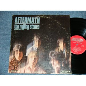 画像: ROLLING STONES - AFTERMATH  ( Matrix # ARL-7259-1H △9242 /  ARL-7260-1H △9242-X )( Ex-/Ex+ )  / 1966 US AMERICA ORIGINAL "Boxed LONDON" "RED LABEL" MONO Used  LP   