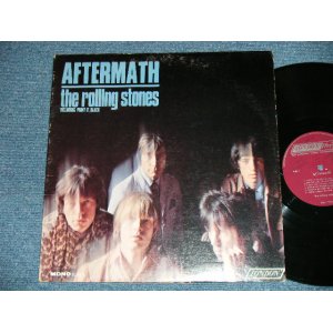 画像: ROLLING STONES - AFTERMATH (Ex+/VG+++)  / 1966 CANADA ORIGINAL "Boxed LONDON with ffrr " "MAROON / BROWN LABEL" MONO Used  LP 