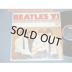 画像: The BEATLES - BEATLES VI ( Matrix # T-1-2358- F1 #3 /  T-2-2358-EF 3)  ( Ex+++/Ex+++) / 1965 US AMERICA 1st Press 'See Label<for correct Playing order'pon Bcak Cover" "1st Press BLACK with RAINBOW Label" MONO  Used LP 