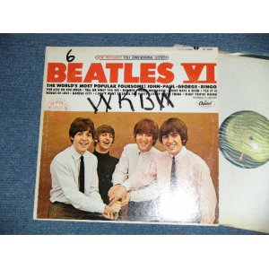 画像: The BEATLES - BEATLES VI ( Matrix # ST-1-2358- A20 #2 / ST-2-2358-J 21 )  (VG++/MINT-, Ex+++) / 1971 Version US AMERICA "mfd. by Apple on Label" "GOLD RECORD on FRONT Cover"  STEREO Used LP 