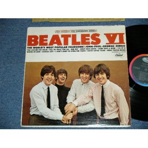 画像: The BEATLES - BEATLES VI ( Matrix # ST-1-2358- B 14 / ST-2-2358-B 14 )  ( Ex++/Ex+++ Looks:Ex++) / 1965 US AMERICA "2nd Press Back Cover" " 1st Press BLACK with RAINBOW Label" STEREO Used LP 