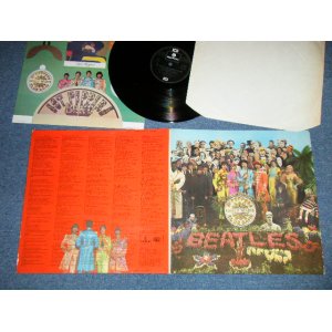 画像: The BEATLES -  SGT.PEPPERS LONELY HEARTS CLUB BAND : With CUT OUTS ( Matrix # YEX 637-3 11G HTM /YEX 638-3 HTM) ( Ex+++MINT- ) / 1970's  UK ENGLAND  REISSUE "1970's Version WHITE Parlophone & 2 EMI Label" Used LP 