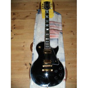 画像: GIBSON ギブソン 2000 LES PAUL CUSTOM : BLACK with EBONY FINGERBOARD : MADE in USA AMERICA with ORIGINAL Hard Case 