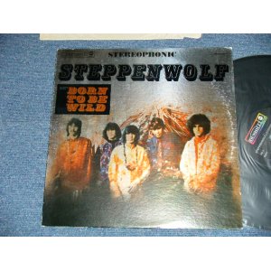 画像: STEPPENWOLF - 1st Debut Album STEPPENWOLF (Matrix # A △11451 / B-RE △11451-X )  ( 2nd Press With TITLE COVER Front Cover )  (Ex++/Ex+++ ) / 1968 US ORIGINAL " 2nd Press With TITLE COVER Front Cover" Used  LP 